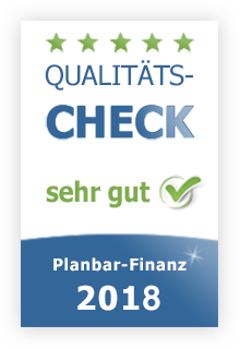 Qualitäts-Check Siegel von Planbar Finanz